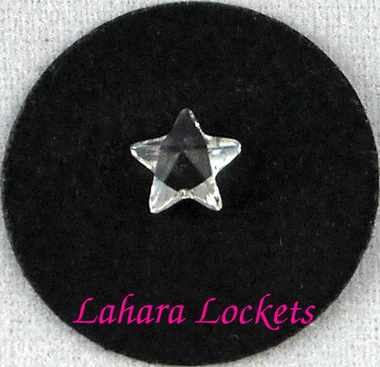 Star Floating Charm, clear gem – WIldflower Journeys + Lahara Lockets